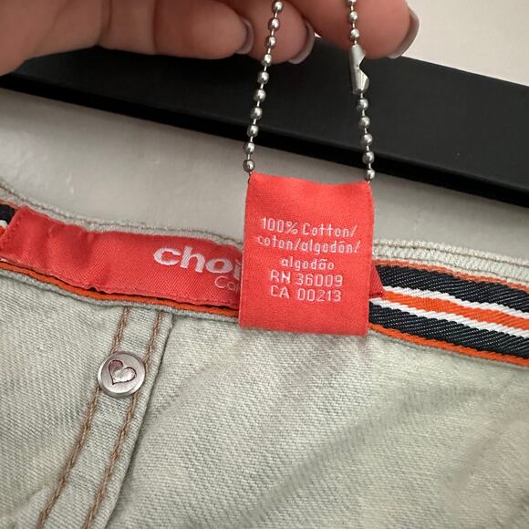 Choice by Calvin Klein Women’s Ultra Low Flare Light Acid Washed Jeans Size 30L - Picture 7 of 11